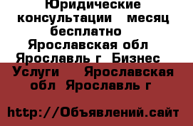 Юридические консультации 1 месяц бесплатно. - Ярославская обл., Ярославль г. Бизнес » Услуги   . Ярославская обл.,Ярославль г.